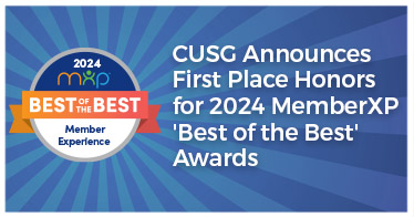 CUSG Announces First Place Honors for 2024 MemberXP 'Best of the Best' Awards