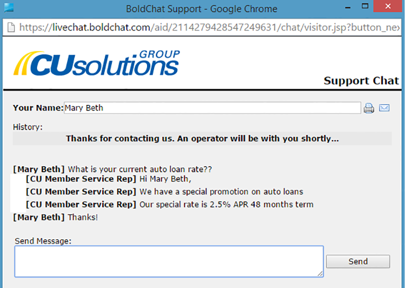BoldChat Live Chat Software