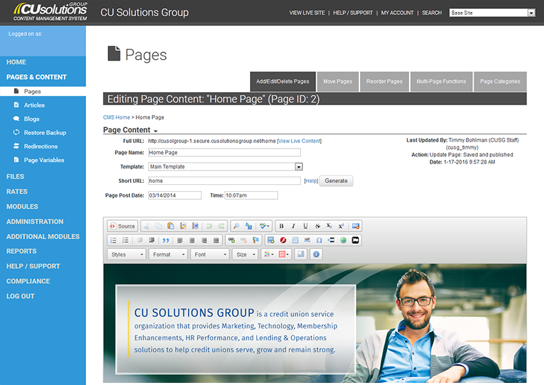 cms examples